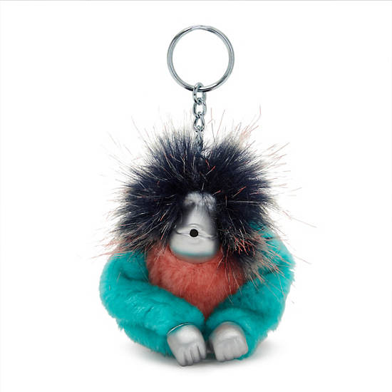 Kipling Fun Hair Sven Monkey Keychain Aksesuar Yeşil | TR 1275VR